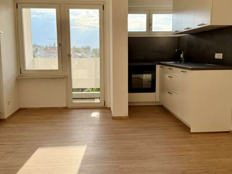 Küche_Ausblick Küche_Ausblick - Etagenwohnung in 94036 Passau mit 28m² mieten