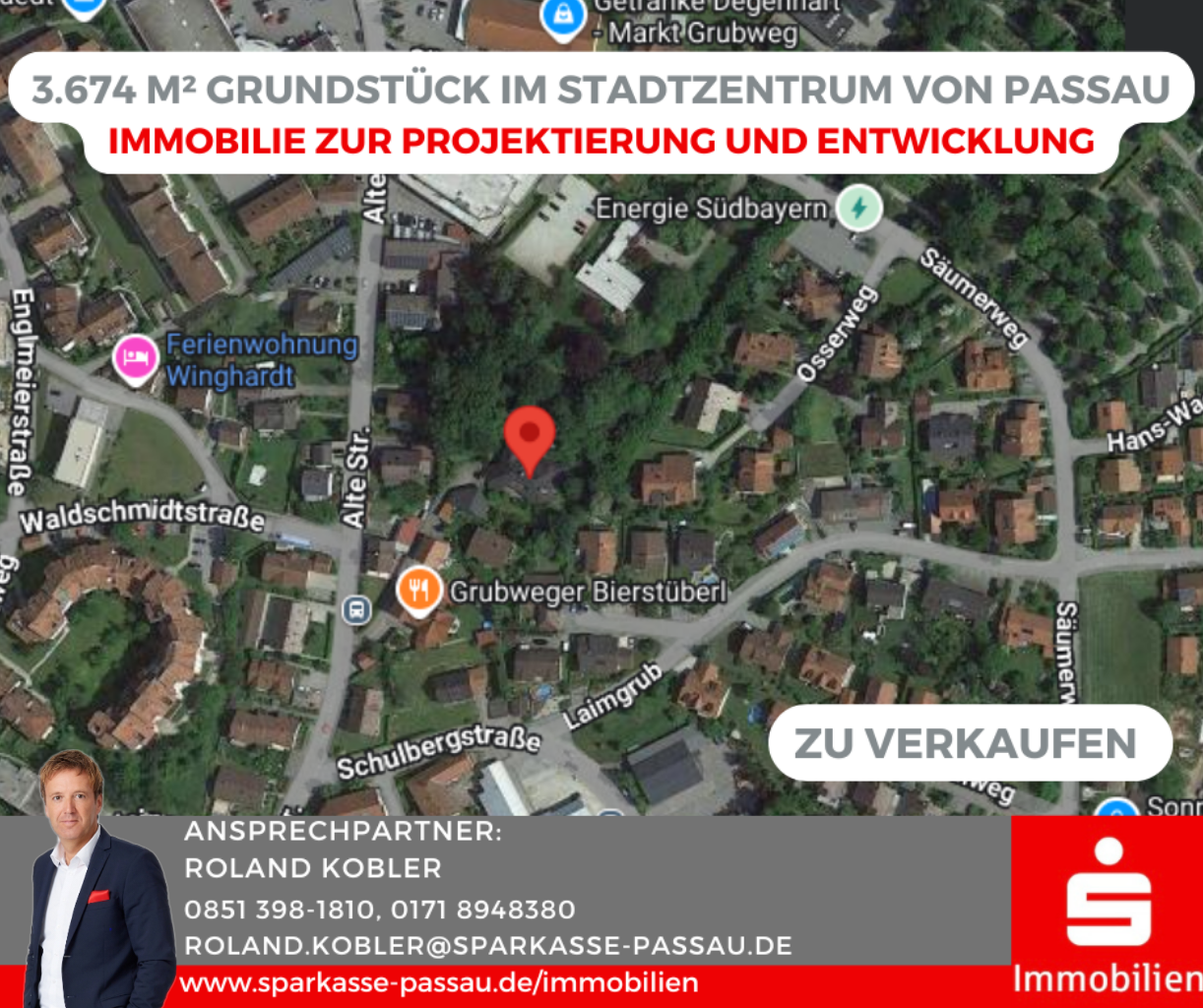 Grundstücksverkauf - Grundstück in 94034 Passau mit 3674m² kaufen