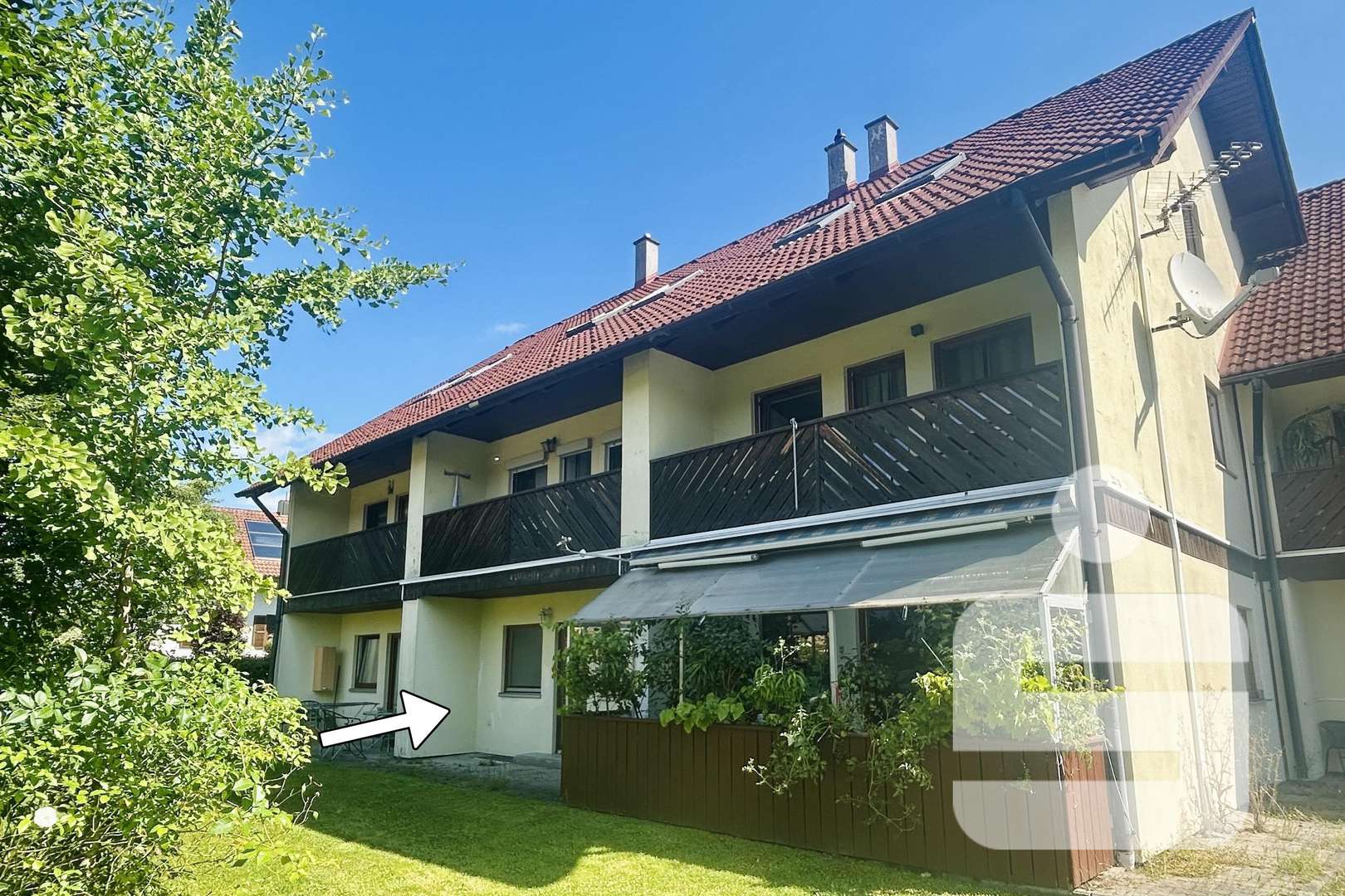 Ansicht Wohnanlage Ansicht Wohnanlage - Erdgeschosswohnung in 94121 Salzweg mit 51m² kaufen