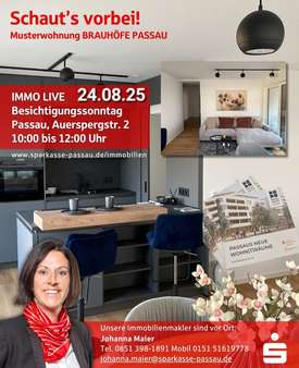 Besichtigungssonntag  Johanna Maier - Erdgeschosswohnung in 94032 Passau mit 84m² kaufen