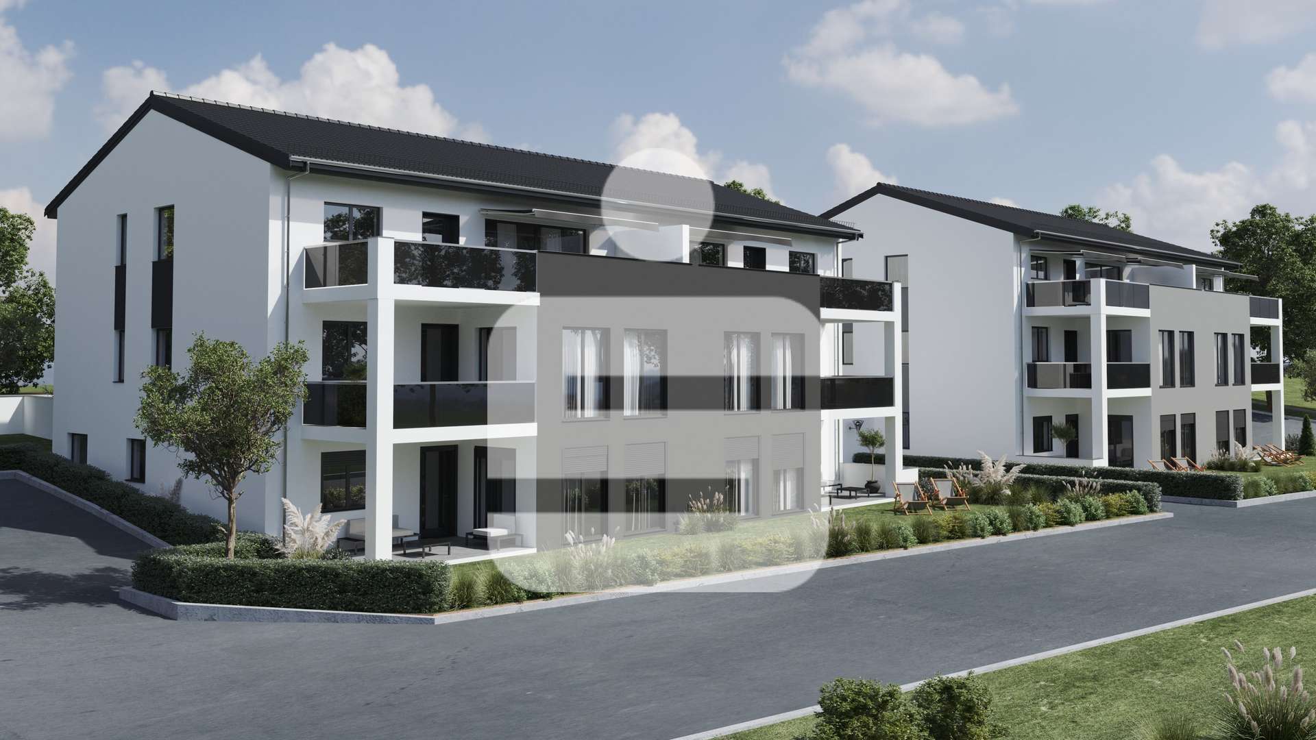 Außenvisualisierung - Erdgeschosswohnung in 94036 Passau mit 90m² kaufen