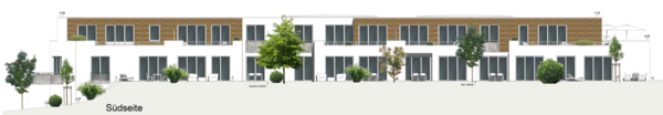 Südansicht - Etagenwohnung in 94086 Bad Griesbach mit 98m² kaufen