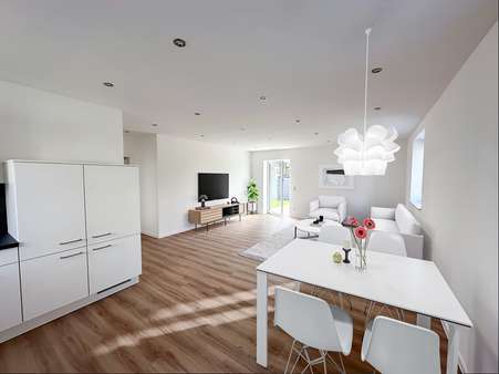 Wohn-Essbereich - so könnte Ihr Wohnraum aussehen..!!! - Doppelhaushälfte in 94104 Tittling mit 100m² kaufen