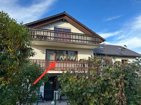 Balkon der Wohnung - Etagenwohnung in 94036 Passau mit 81m² kaufen