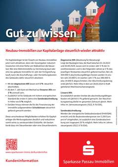 Steuervorteile nutzen  - Etagenwohnung in 94034 Passau mit 69m² kaufen