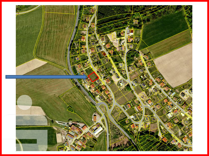 Lageplan - Grundstück in 94124 Büchlberg mit 920m² kaufen