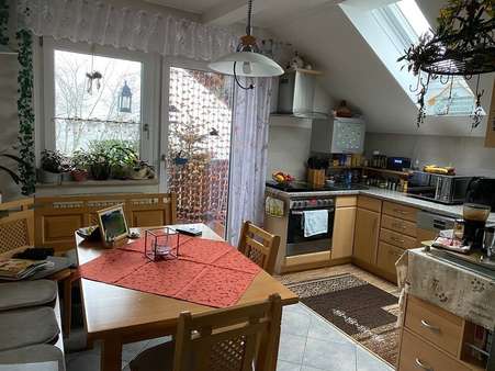 Küche und Essbereich - Dachgeschosswohnung in 94065 Waldkirchen mit 73m² kaufen