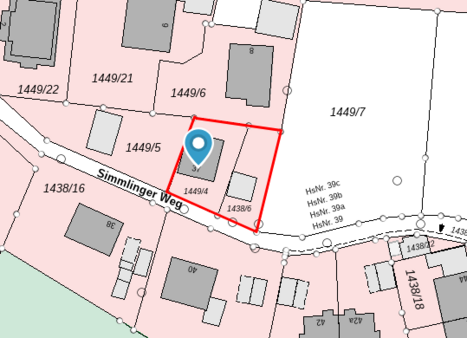 Lagebild - Grundstück in 94469 Deggendorf mit 436m² kaufen