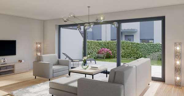 moderner Wohnraum - Doppelhaushälfte in 94469 Deggendorf mit 150m² kaufen