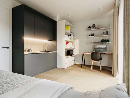 Maximum an Individualität - Appartement in 94469 Deggendorf mit 25m² kaufen