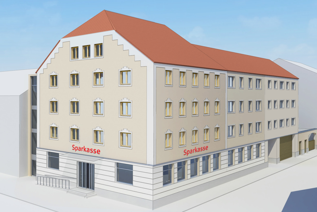 Im Herzen der Stadt Plattling - Bürohaus in 94447 Plattling mit 600m² mieten