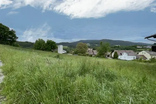 Baugrundstücke in Aussichtslage am Ortsrand von Drachselsried