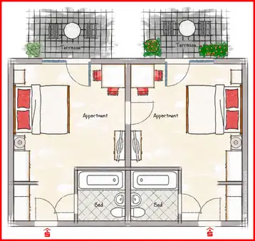 Doppel-Ferienappartement in Viechtach