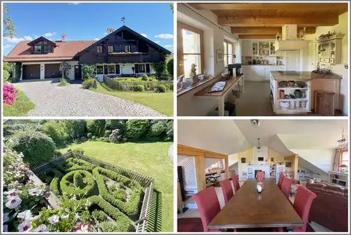 Ein Traum für Liebhaber des "landschaftsgebundenen Bauens" ...