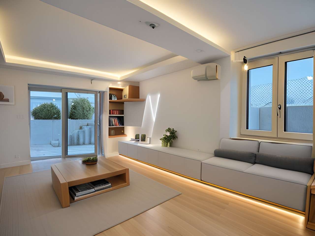 Titelbild - Wohnen Visualisierung Titelbild - Wohnen Visualisierung - Souterrain-Wohnung in 94431 Pilsting mit 61m² kaufen