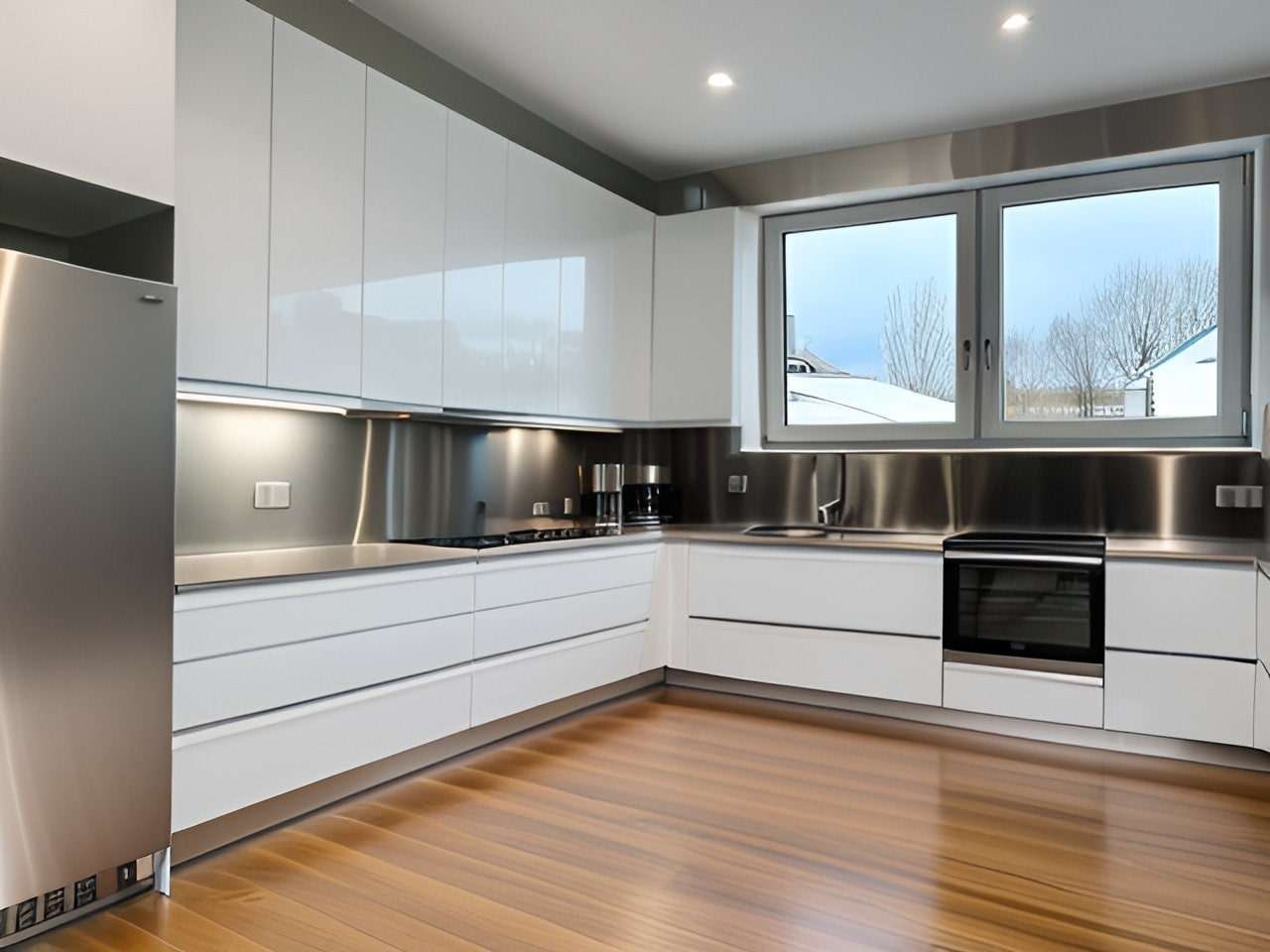 Titelbild - Küche Visualisierung - Erdgeschosswohnung in 94431 Pilsting mit 85m² kaufen
