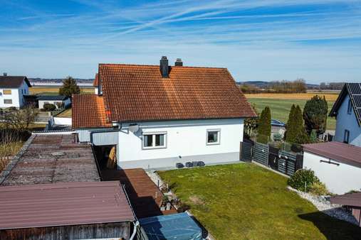 Außenansicht Südwest - Einfamilienhaus in 84177 Gottfrieding mit 140m² kaufen