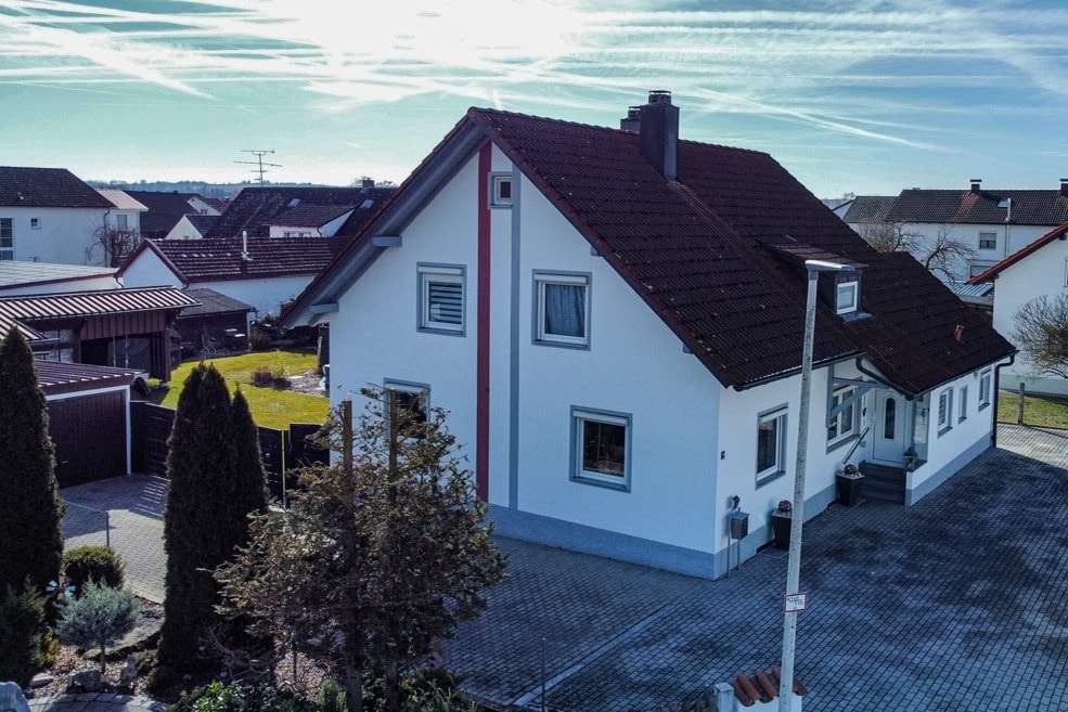 nordöstliche Außenansicht - Einfamilienhaus in 84177 Gottfrieding mit 140m² kaufen