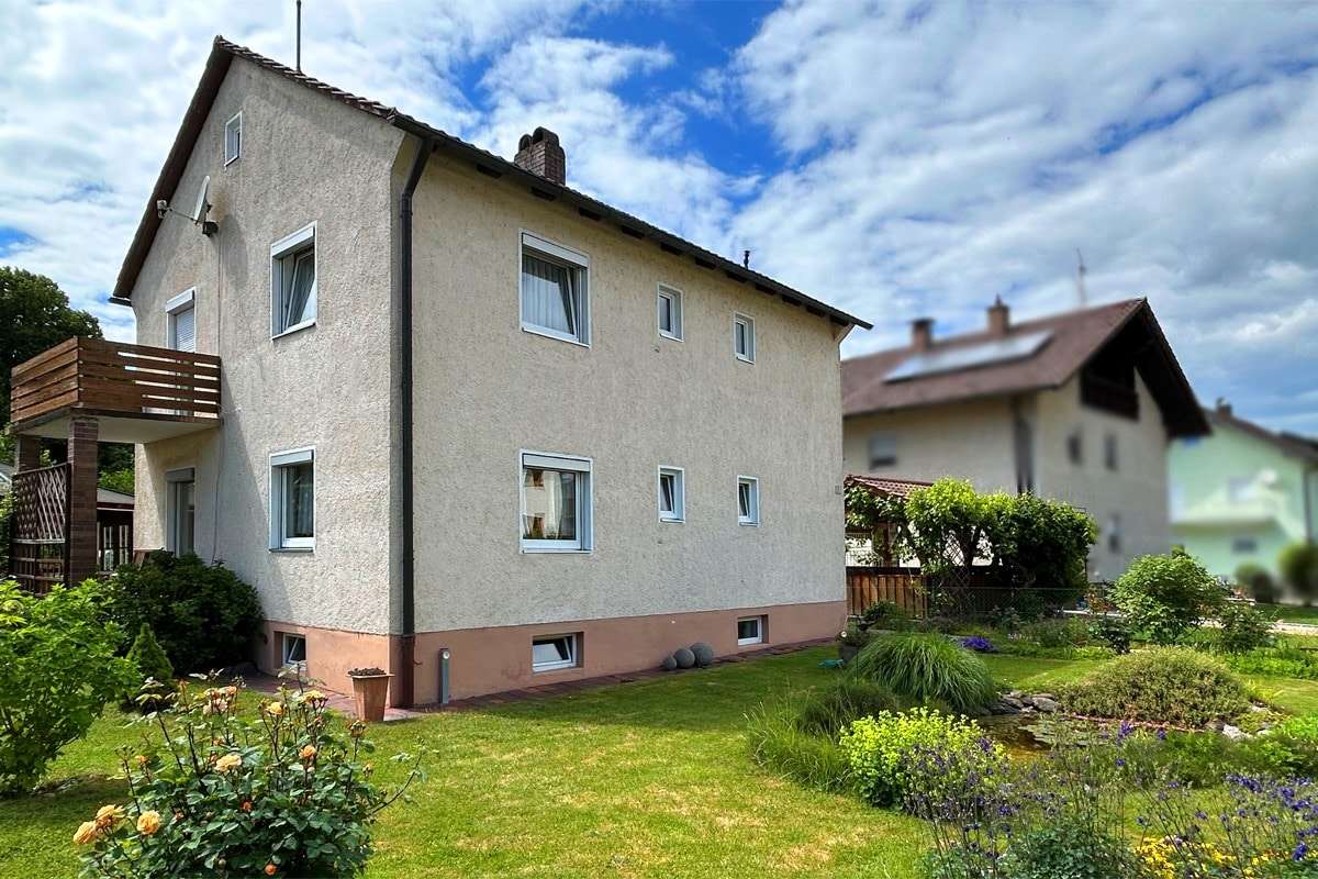 Gartenansicht Gartenansicht - Einfamilienhaus in 94327 Bogen mit 105m² kaufen