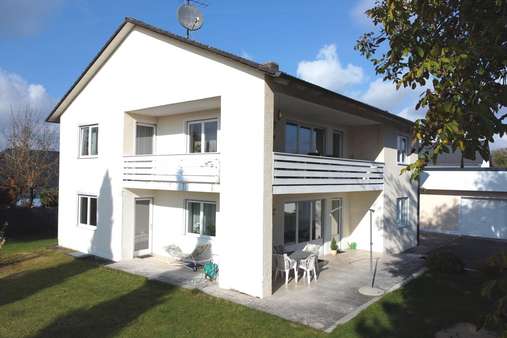 Ansicht von Südwesten - Einfamilienhaus in 94437 Mamming mit 200m² kaufen