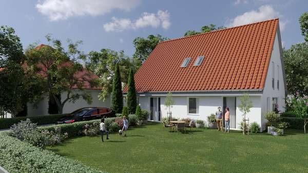 Visualisierung ohne Garage - Einfamilienhaus in 84130 Dingolfing mit 225m² kaufen