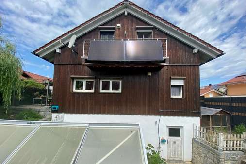 Rückansicht Rückansicht - Einfamilienhaus in 84168 Aham mit 159m² kaufen