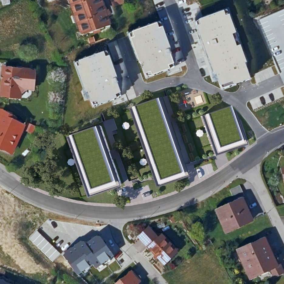 Luftbild - Etagenwohnung in 84347 Pfarrkirchen mit 85m² kaufen
