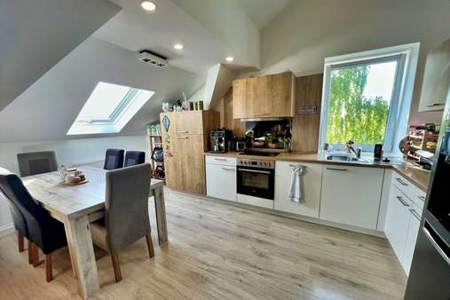 Küche/Essen - Dachgeschosswohnung in 84140 Gangkofen mit 72m² kaufen