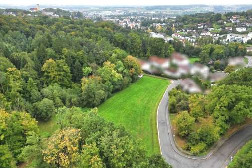 Luftbild Luftbild - Grundstück in 84347 Pfarrkirchen mit 1000m² kaufen