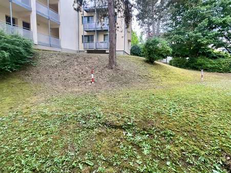 Blick vom Apartment aus - Erdgeschosswohnung in 93053 Regensburg mit 19m² kaufen