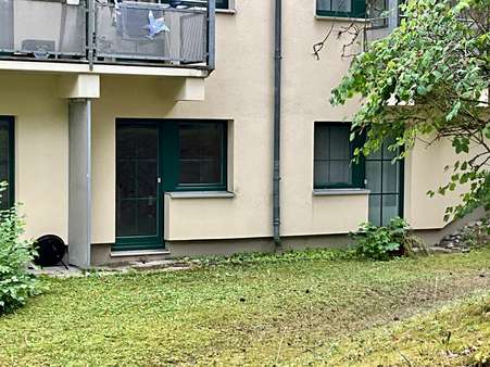 Blick zum Ausgang in den Garten - Erdgeschosswohnung in 93053 Regensburg mit 19m² kaufen