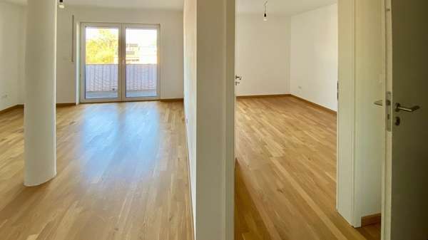 Wohnzimmer / Schlafzimmer - Etagenwohnung in 93133 Burglengenfeld mit 58m² kaufen