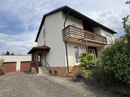 Wohnhausansicht Wohnhausansicht - Zweifamilienhaus in 92536 Pfreimd mit 200m² kaufen