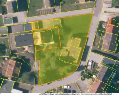 Luftbild - Grundstück in 92442 Wackersdorf mit 1700m² kaufen