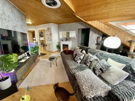 Wohnbereich Wohnbereich - Dachgeschosswohnung in 92421 Schwandorf mit 75m² kaufen