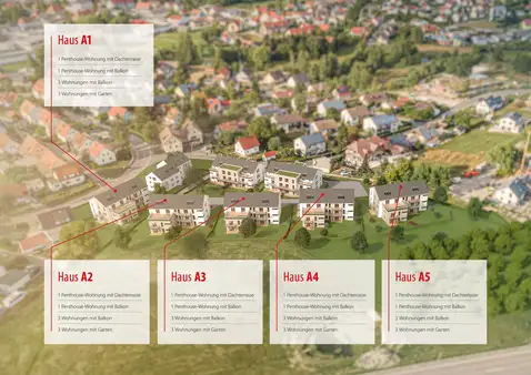 Neubauwohnungen in Oberviechtach
-modern, nachhaltig, energieeffizient-