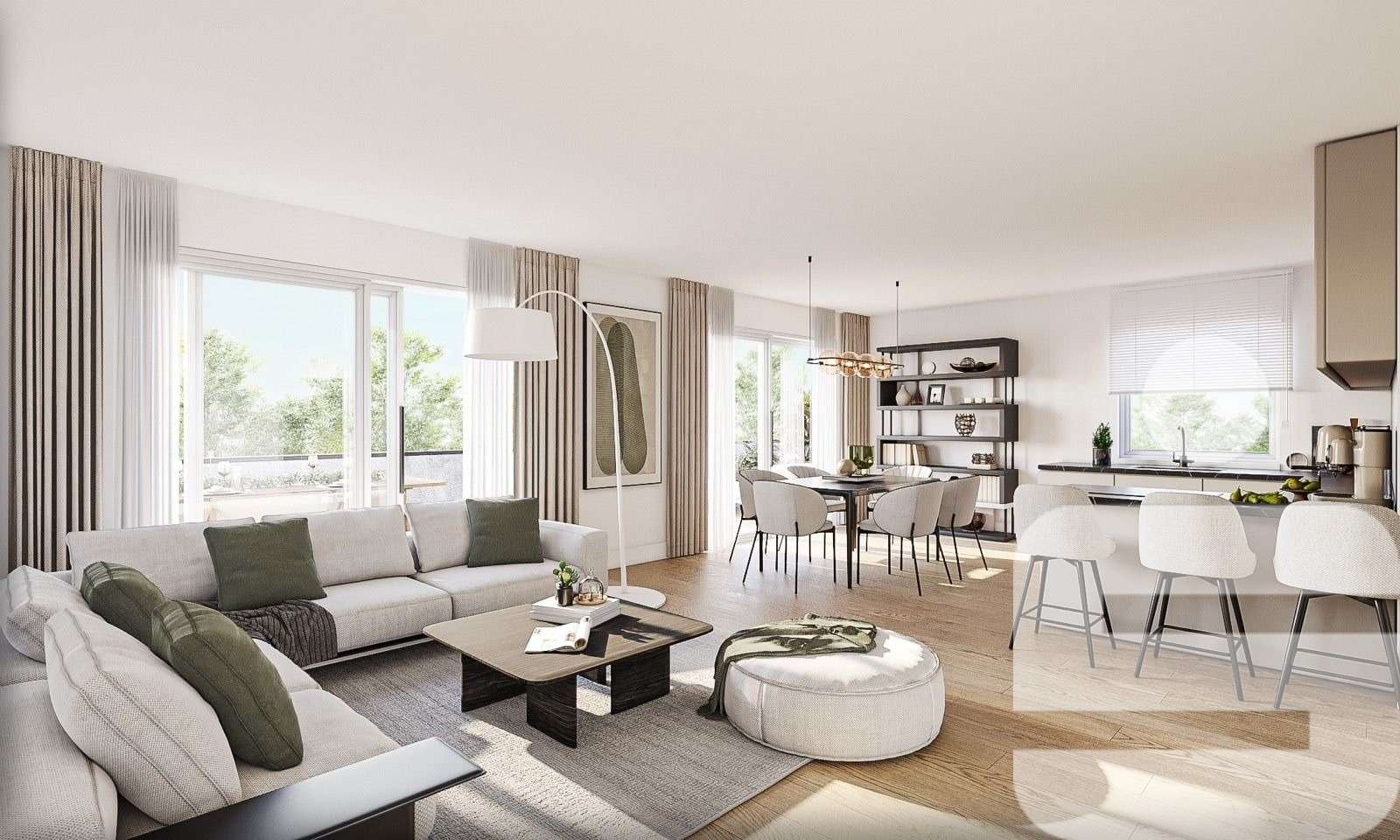 So kann Ihre neue Wohnung aussehen! - Erdgeschosswohnung in 92421 Schwandorf mit 89m² kaufen