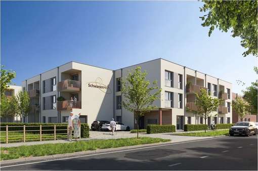 Frontansicht - Wohnung in 92421 Schwandorf mit 48m² kaufen