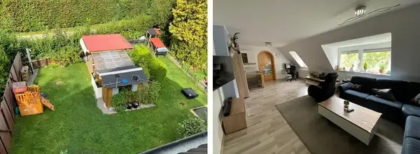 Grosse Wohnung mit Garten! 4 Zimmer möglich!