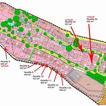 Parzellen Übersicht - Grundstück in 93339 Riedenburg mit 405m² kaufen