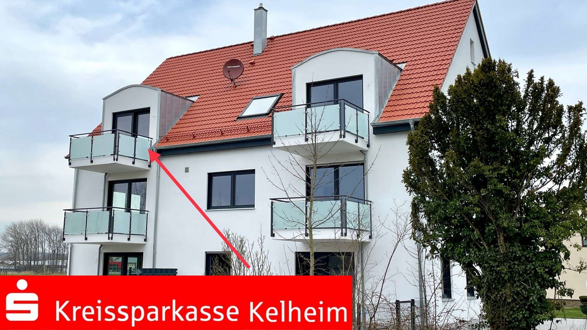 Südansicht - Dachgeschosswohnung in 93333 Neustadt mit 54m² kaufen