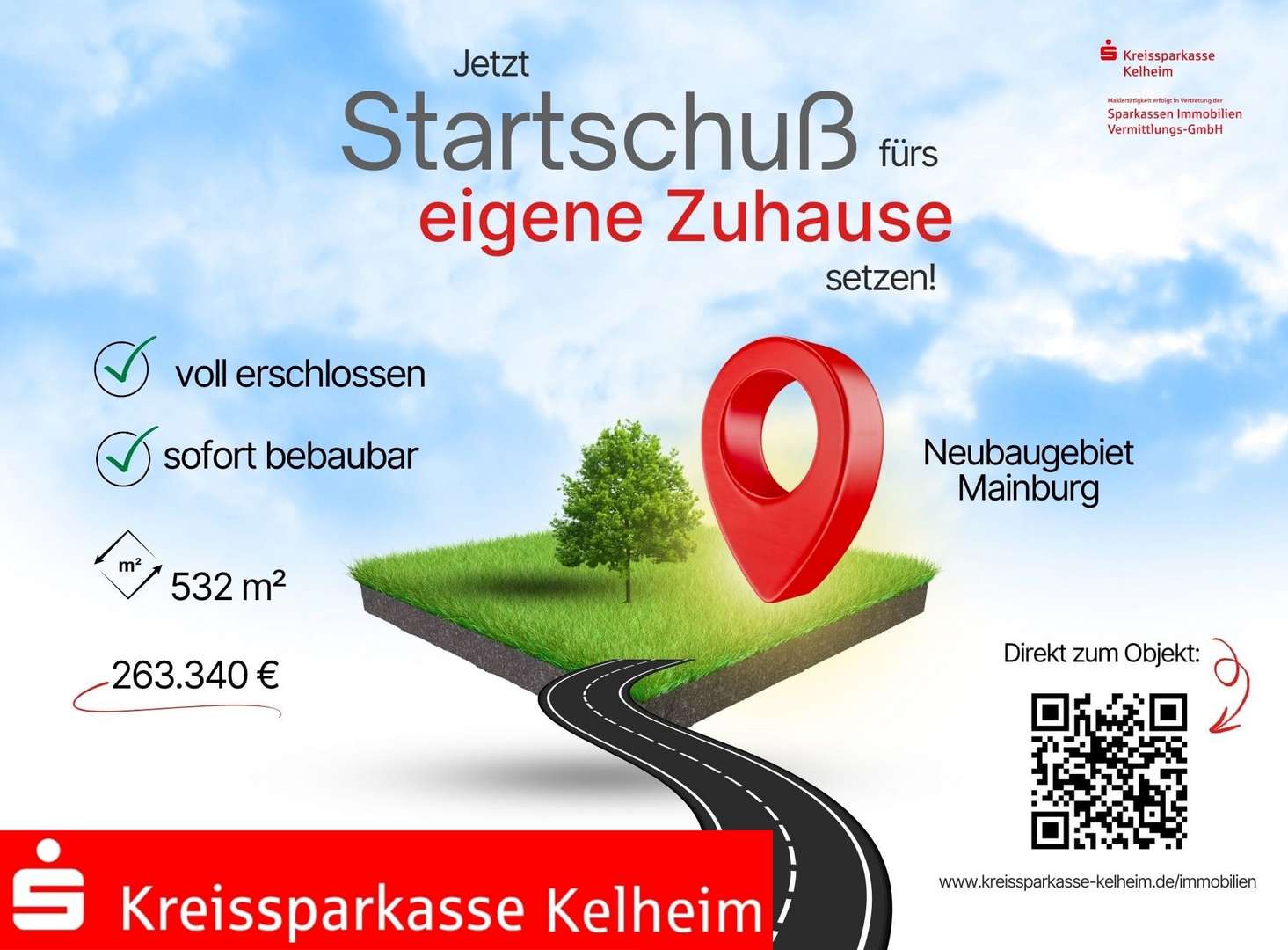 Angebot Bauplatz - Grundstück in 84048 Mainburg mit 532m² kaufen