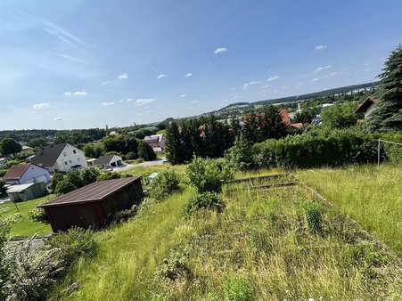 Ausblick Balkon Ausblick Balkon - Einfamilienhaus in 92237 Sulzbach-Rosenberg mit 124m² kaufen