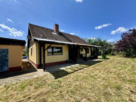 Außenansicht Außenansicht - Einfamilienhaus in 92263 Ebermannsdorf mit 154m² kaufen