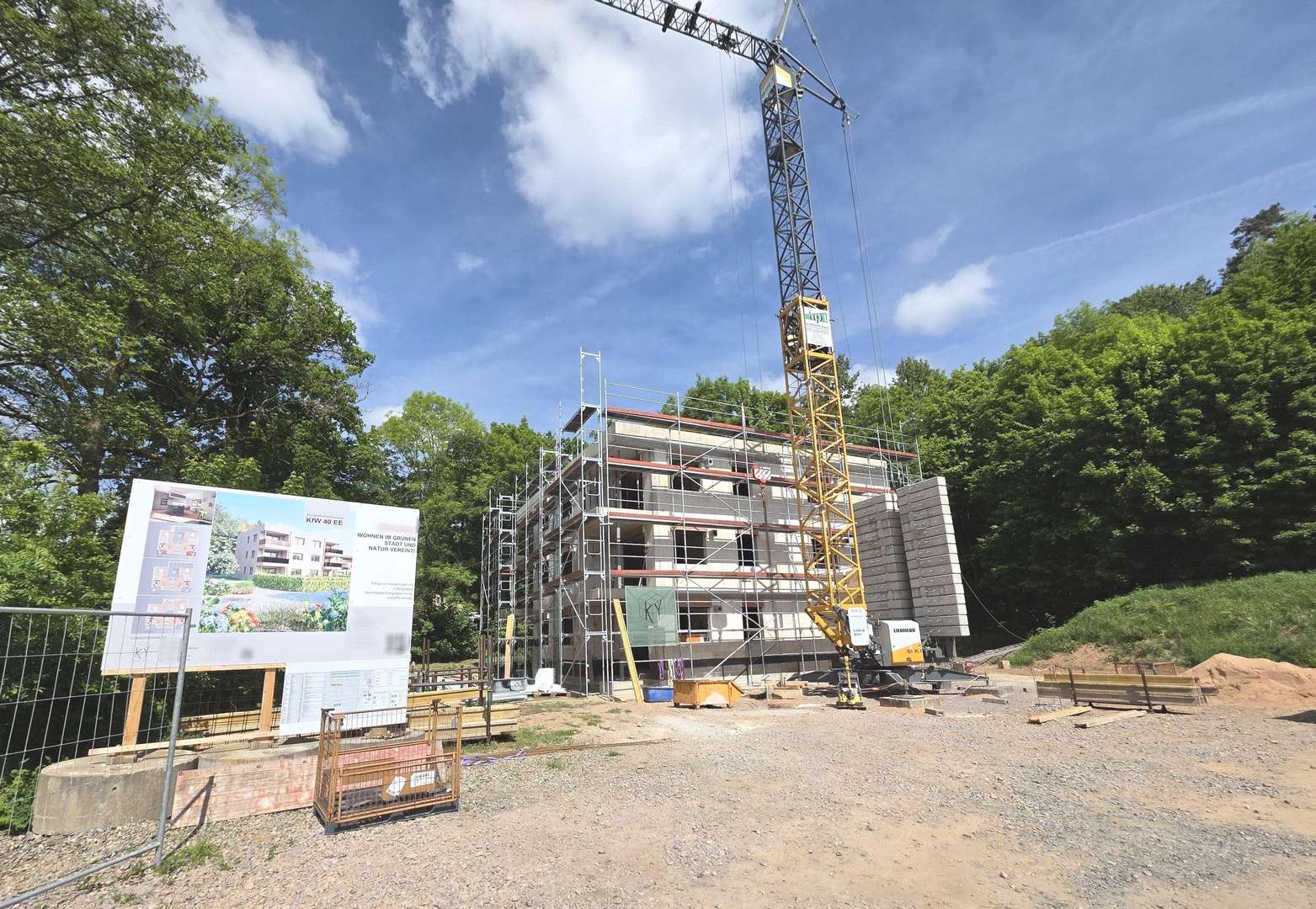 Baufortschritt - Erdgeschosswohnung in 92637 Weiden mit 69m² kaufen