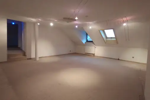 Großzügige Dachgeschosswohnung inklusive Gartenanteil