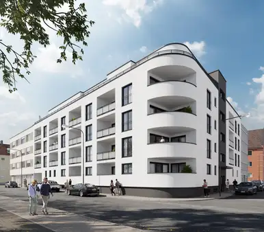 Attraktive Neubauwohnung mit sonniger Loggia in Altstadtnähe