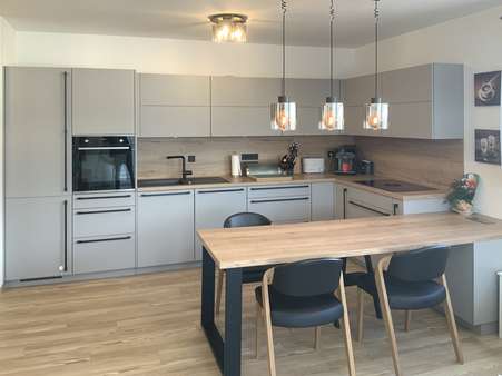 Küche mit integriertem Essbereich - Etagenwohnung in 92637 Weiden mit 95m² kaufen