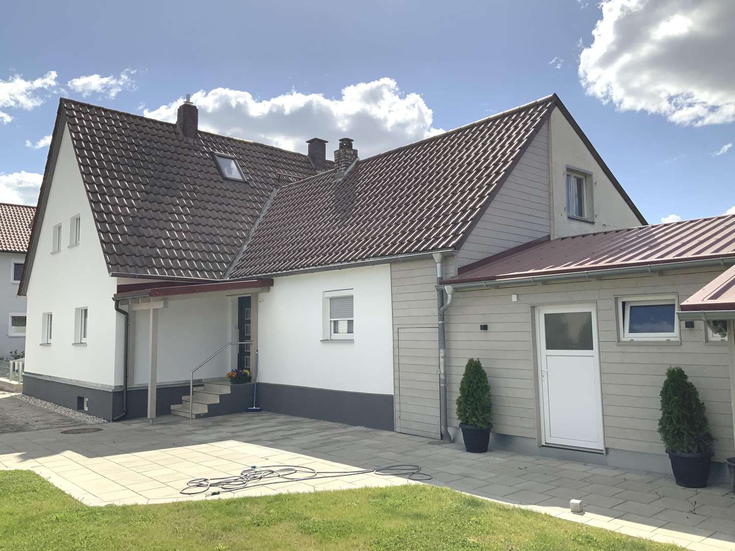 Objektansicht Objektansicht - Reiheneckhaus in 92637 Weiden mit 75m² kaufen