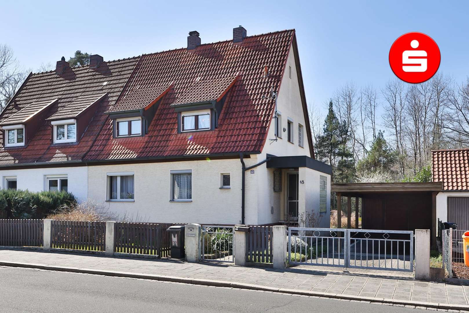 Titelbild  - Doppelhaushälfte in 90411 Nürnberg mit 103m² kaufen